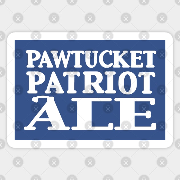 PAWTUCKET PATRIOT ALE Sticker by tvshirts